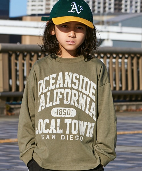 PAIRMANON STREET（ペアマノンストリート）の「【PAIRMANON STREET】アソート 長袖 グラフィック プリント ロンT 長袖 Tシャツ（Tシャツ/カットソー・キッズ・ピンク系その他2/ブラック系その他3/ブラック系その他/ブラック系その他2/ブルー系その他2/ホワイト系その他/ブルー系その他/グリーン系その他3/グリーン系その他/ベージュ系その他/ホワイト系その他2/グレー系その他2/ブラック系その他4/グレー系その他3/ピンク系その他/グリーン系その他2・100/130/150/90/120/140/110）」の10枚目の写真