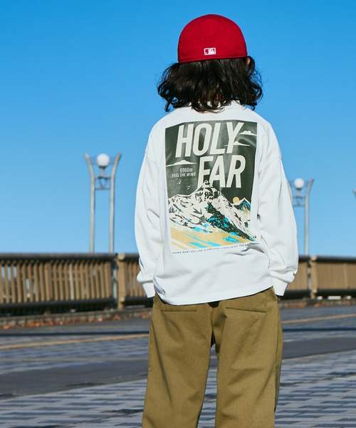 PAIRMANON STREET（ペアマノンストリート）の「【PAIRMANON STREET】アソート 長袖 グラフィック プリント ロンT 長袖 Tシャツ（Tシャツ/カットソー・キッズ・ピンク系その他2/ブラック系その他3/ブラック系その他/ブラック系その他2/ブルー系その他2/ホワイト系その他/ブルー系その他/グリーン系その他3/グリーン系その他/ベージュ系その他/ホワイト系その他2/グレー系その他2/ブラック系その他4/グレー系その他3/ピンク系その他/グリーン系その他2・100/130/150/90/120/140/110）」の3枚目の写真