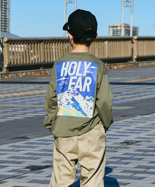 PAIRMANON STREET（ペアマノンストリート）の「【PAIRMANON STREET】アソート 長袖 グラフィック プリント ロンT 長袖 Tシャツ（Tシャツ/カットソー・キッズ・ピンク系その他2/ブラック系その他3/ブラック系その他/ブラック系その他2/ブルー系その他2/ホワイト系その他/ブルー系その他/グリーン系その他3/グリーン系その他/ベージュ系その他/ホワイト系その他2/グレー系その他2/ブラック系その他4/グレー系その他3/ピンク系その他/グリーン系その他2・100/130/150/90/120/140/110）」の11枚目の写真