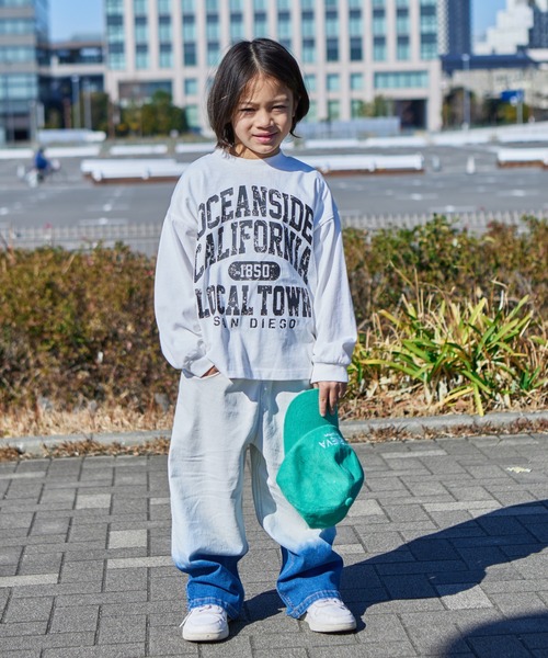 PAIRMANON STREET（ペアマノンストリート）の「【PAIRMANON STREET】アソート 長袖 グラフィック プリント ロンT 長袖 Tシャツ（Tシャツ/カットソー・キッズ・ピンク系その他2/ブラック系その他3/ブラック系その他/ブラック系その他2/ブルー系その他2/ホワイト系その他/ブルー系その他/グリーン系その他3/グリーン系その他/ベージュ系その他/ホワイト系その他2/グレー系その他2/ブラック系その他4/グレー系その他3/ピンク系その他/グリーン系その他2・100/130/150/90/120/140/110）」の17枚目の写真