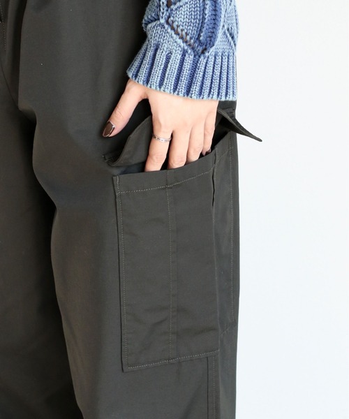 cepo(セポ)の「ドロストカーゴパンツ(カーゴパンツ・レディース・ブラック/オリーブ/オフホワイト・S/M)」の16枚目の写真