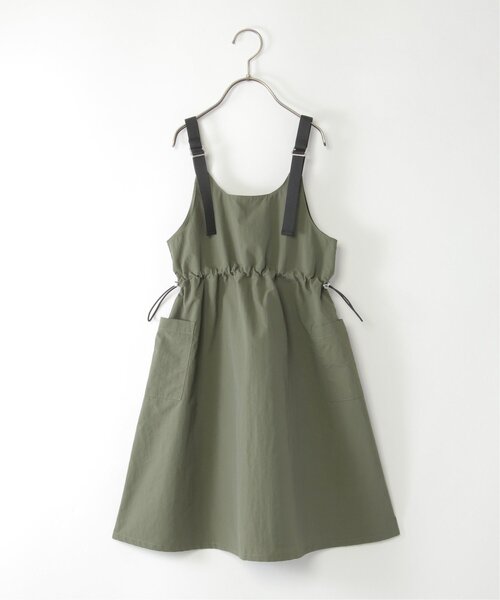 ikka(イッカ)の「【親子コーデ】カーゴキャミワンピース(120~160cm)(ワンピース・キッズ・ブラック/オリーブ・120/130/140/150/160)」の10枚目の写真