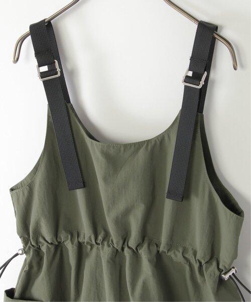 ikka(イッカ)の「【親子コーデ】カーゴキャミワンピース(120~160cm)(ワンピース・キッズ・ブラック/オリーブ・120/130/140/150/160)」の14枚目の写真