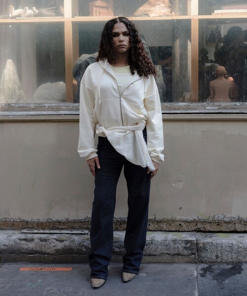 BASERANGE（ベースレンジ）の「Baserange/ベースレンジ HEART TANK / TOHT-RB-SP24 / ハートタンク（キャミソール・レディース・オフホワイト・SMALL）」の7枚目の写真