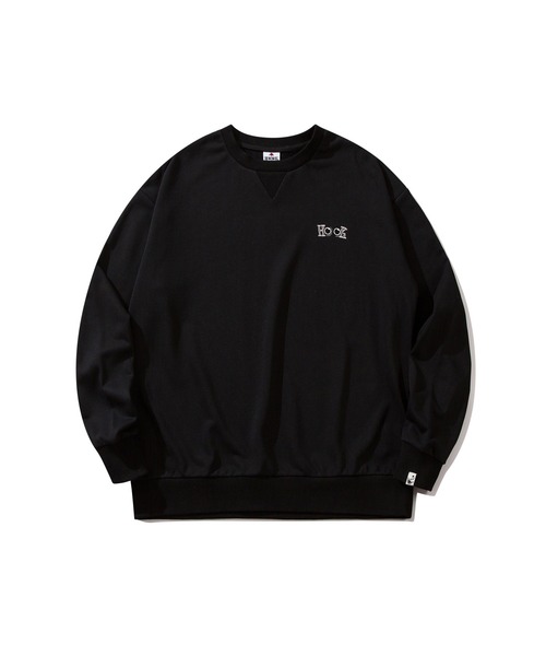 HOOK(フック)の「HOOK -original- ハート肘パッチ刺繍スウェット(スウェット・メンズ・グレー/ブラック/ホワイト・XL/L/M)」の9枚目の写真