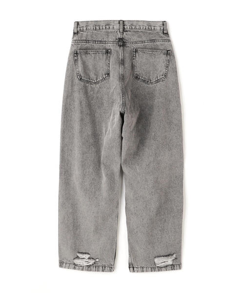 DANKE SCHON（ダンケシェーン）の「【WEB&DEPOT限定】DankeSchon/ダンケシェーン/デストロイデニム/DESTROY DENIM（デニムパンツ・レディース・その他4/その他18/ブラック/グレー・M/L/S/XS）」の17枚目の写真