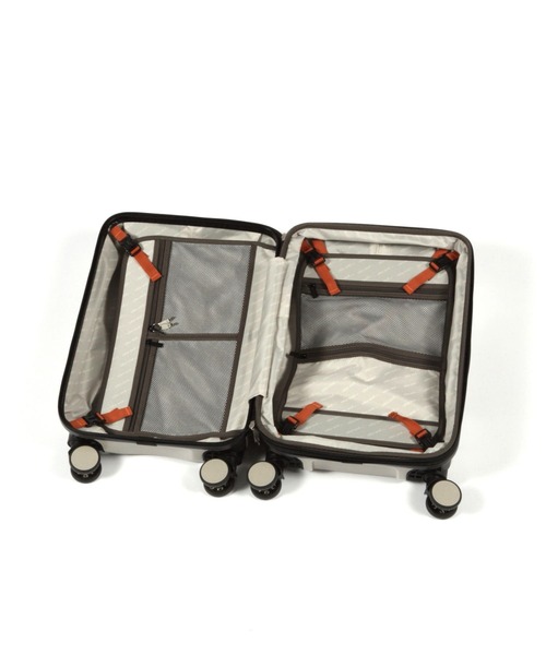 niko and...(ニコアンド)の「オリジナルニコロゴキャリーケースM/容量55-62L(その他雑貨・レディース・ブラック/オフホワイト/ライトイエロー・0)」の22枚目の写真