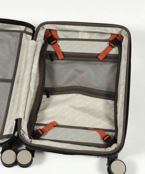 niko and...(ニコアンド)の「オリジナルニコロゴキャリーケースM/容量55-62L(その他雑貨・レディース・ブラック/オフホワイト/ライトイエロー・0)」の18枚目の写真