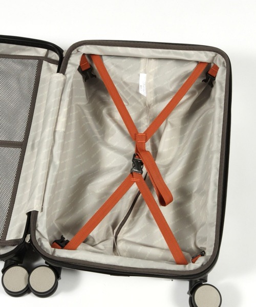 niko and...(ニコアンド)の「オリジナルニコロゴキャリーケースM/容量55-62L(その他雑貨・レディース・ブラック/オフホワイト/ライトイエロー・0)」の17枚目の写真