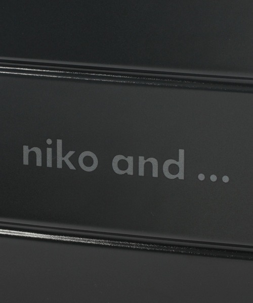 niko and...(ニコアンド)の「オリジナルニコロゴキャリーケースM/容量55-62L(その他雑貨・レディース・ブラック/オフホワイト/ライトイエロー・0)」の15枚目の写真
