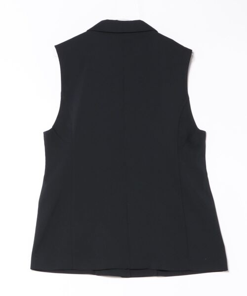 Honeys（ハニーズ）の「テーラードジレ（ベスト・レディース・ネイビー/ベージュ/ブラック/ライトベージュ・M/L/LL/S）」の5枚目の写真