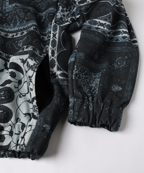 amok（アモク）の「PERSIAN PRINTED ZIPUP HOODIE（パーカー・メンズ・ブラック/マルチ・S/M/L）」の17枚目の写真