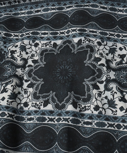 amok（アモク）の「PERSIAN PRINTED ZIPUP HOODIE（パーカー・メンズ・ブラック/マルチ・S/M/L）」の20枚目の写真