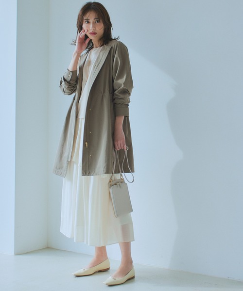 23区 S（ニジュウサンクチイサイサイズ）の「【洗える】コンフォートストレッチ ドルマン ニット（ニット/セーター・レディース・ベージュ系/オレンジ系/ブルー系/スモーキーグリーン系/ネイビー系・32）」の18枚目の写真