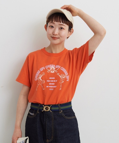 早い者勝ち【D&G】カモフラージュプリントハートコットンTシャツ CHILD WOMAN（チャイルドウーマン）の「16/-天竺 CHEER GIRL