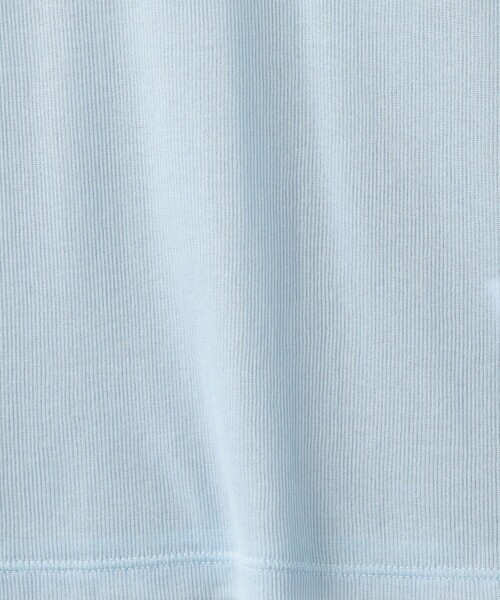 08sircus（ゼロエイトサーカス）の「＜08sircus＞シアー ロングスリーブ トップス（Tシャツ/カットソー・レディース・ライトブルー・1）」の3枚目の写真