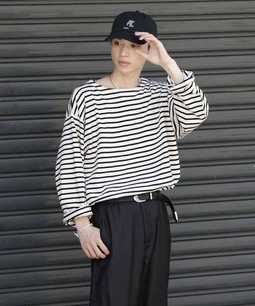 meltum（メルタム）の「【販売終了】BORDER BASQUE SHIRTS L/S 