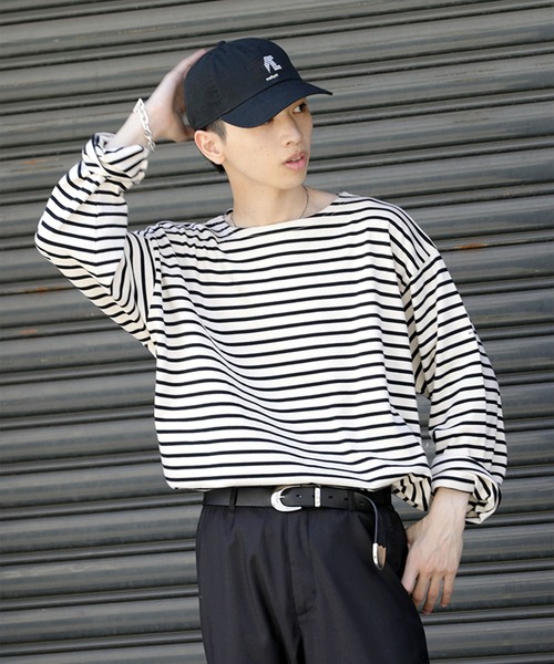 meltum(メルタム)の「【販売終了】BORDER BASQUE SHIRTS L/S meltum(メルタム)の「【販売終了】BORDER BASQUE SHIRTS L/S