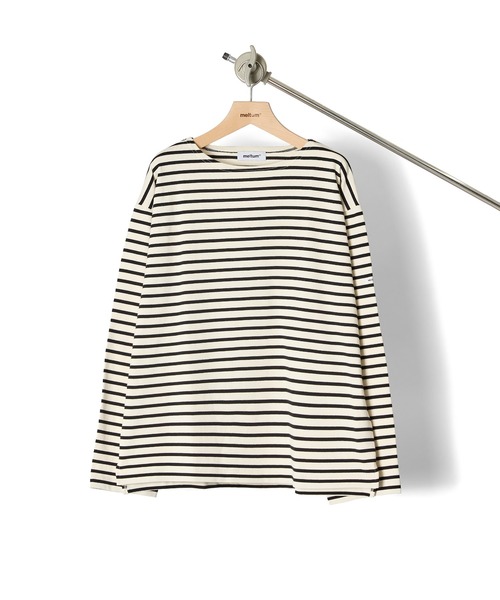 meltum（メルタム）の「【販売終了】BORDER BASQUE SHIRTS L/S