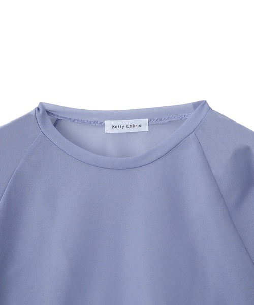 セール】シアーラグランロンTシャツ ≪手洗い可能≫（Tシャツ