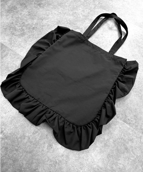 セール】【LVEU.】フリルトートバッグ / バッグ BAG 鞄 トート