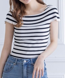 clear | オフショルデザインニットトップス≪2024SS新作≫(ニット/セーター)