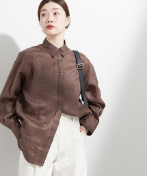 journal standard L'essage | リネンロングシャツ(シャツ/ブラウス)