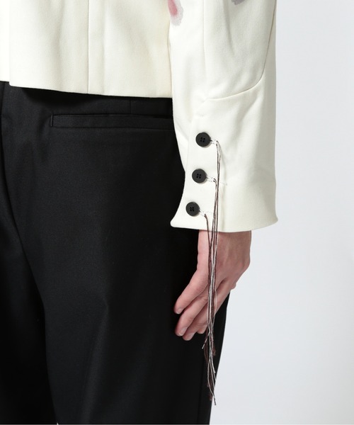 GARDEN TOKYO（ガーデントウキョウ）の「Nobuyuki Matsui/ノブユキマツイ/Dripping Zip Up Blouson（ブルゾン・メンズ・ホワイト・2）」の17枚目の写真