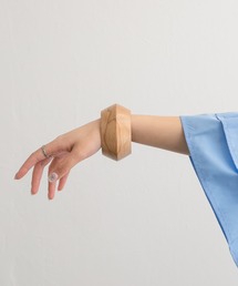 KBF | ポインテッドウッドバングル(ブレスレット)