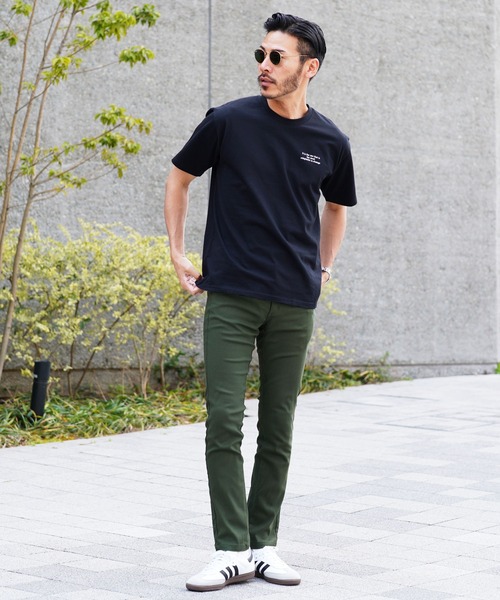 jiggys shop(ジギーズショップ)の「スマホポケット付き ツイルストレッチ5ポケットパンツ(その他パンツ・メンズ・ブラック/ベージュ/ネイビー/オフホワイト/カーキ・MEDIUM/LARGE/X-LARGE)」の20枚目の写真
