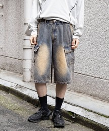 3.3 Field Trip/カーゴ デニムショートパンツ 2119456
