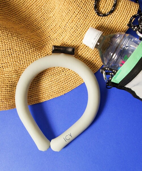 FREAK'S STORE(フリークスストア)の「icy/アイシー 別注 ICY SHERBET RING(トラベルグッズ・メンズ・ブラック/サックスブルー/ラベンダー/ライトグレー・LARGE/MEDIUM)」の8枚目の写真