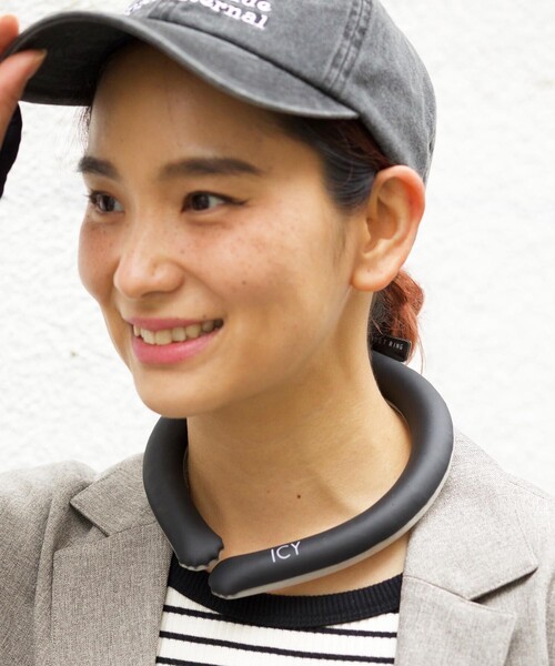 FREAK'S STORE(フリークスストア)の「icy/アイシー 別注 ICY SHERBET RING(トラベルグッズ・メンズ・ブラック/サックスブルー/ラベンダー/ライトグレー・LARGE/MEDIUM)」の9枚目の写真