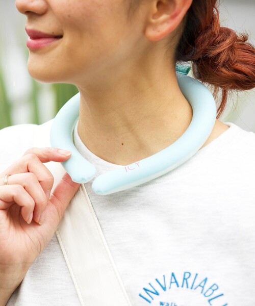 FREAK'S STORE(フリークスストア)の「icy/アイシー 別注 ICY SHERBET RING(トラベルグッズ・メンズ・ブラック/サックスブルー/ラベンダー/ライトグレー・LARGE/MEDIUM)」の13枚目の写真