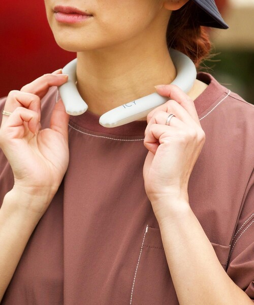 FREAK'S STORE(フリークスストア)の「icy/アイシー 別注 ICY SHERBET RING(トラベルグッズ・メンズ・ブラック/サックスブルー/ラベンダー/ライトグレー・LARGE/MEDIUM)」の22枚目の写真