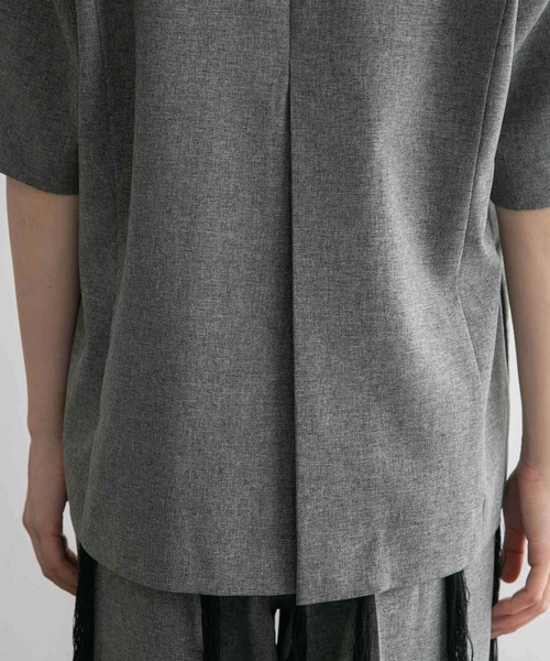 KBF（ケイビーエフ）の「『UR TECH DRYLUXE』バックスリットジャケット（その他アウター・レディース・ベージュ系その他/グレー・ONE）」の17枚目の写真