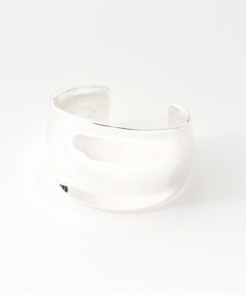 SLOBE IENA（スローブイエナ）の「《追加》 CLANATE/クランテ シルバーワイドバングル SI‐B‐001（バングル/リストバンド・レディース・シルバー・FREE）」の3枚目の写真