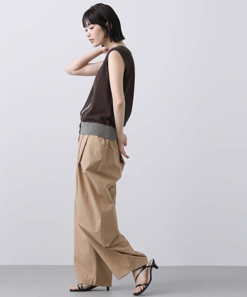 Gready Brilliant(グレディブリリアン)の「Cタックカーブパンツ(その他パンツ・レディース・オフホワイト/ベージュ・38)」の12枚目の写真