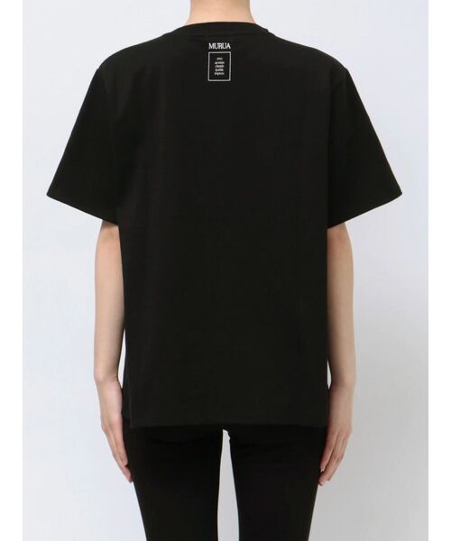MURUA(ムルーア)の「オーガビッツフォトTシャツ(Tシャツ/カットソー・レディース・ホワイト/ブラック・FREE)」の20枚目の写真