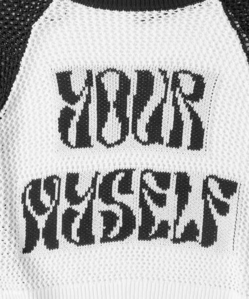 WEGO(ウィゴー)の「WEGO/ラグランショートメッシュニット(ニット/セーター・レディース・その他1/その他3/その他4・FREE)」の22枚目の写真