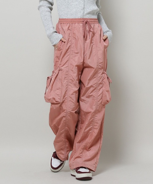 3.3 Field Trip （3.3フィールドトリップ）の「3.3 Field Trip／ナイロンカーゴパンツ（カーゴパンツ・レディース・カーキ/ピンク/ブラック・FREE）」の8枚目の写真