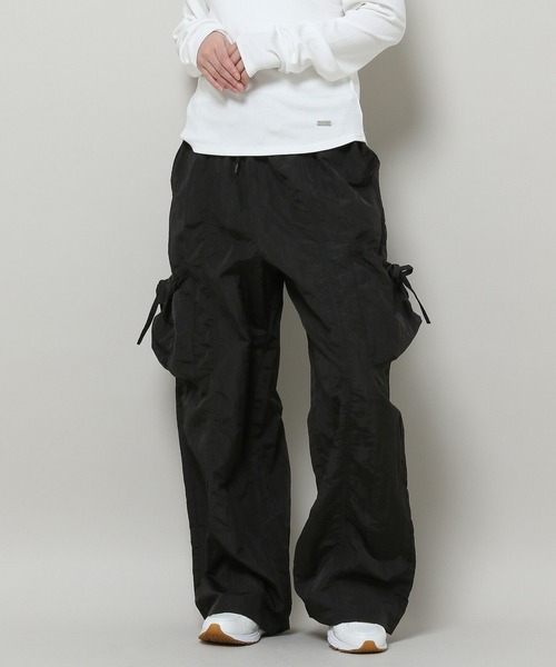 3.3 Field Trip （3.3フィールドトリップ）の「3.3 Field Trip／ナイロンカーゴパンツ（カーゴパンツ・レディース・カーキ/ピンク/ブラック・FREE）」の15枚目の写真