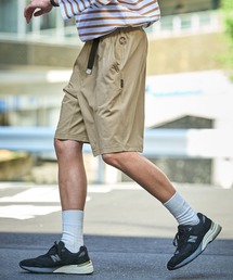 【EPIX AIRシリーズ】<セットアップ対応>マルチファンクショナル テックファブリックウェビングベルト イージーショートパンツ / 接触冷感・UVカット・クイックドライ【THE CRAFT CREW PRODUCTS】