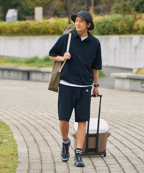 PG ネイビー ショートパンツ EPIX AIRシリーズ】＜セットアップ対応＞マルチファンクショナル