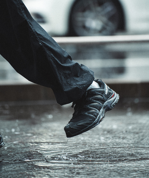 417 EDIFICE（フォーワンセブンエディフィス）の「”ワッシャーナイロン”イージーワイドパンツ（その他パンツ・メンズ・ブラック・MEDIUM/LARGE）」の7枚目の写真