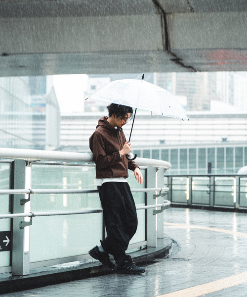 417 EDIFICE（フォーワンセブンエディフィス）の「”ワッシャーナイロン”イージーワイドパンツ（その他パンツ・メンズ・ブラック・MEDIUM/LARGE）」の9枚目の写真