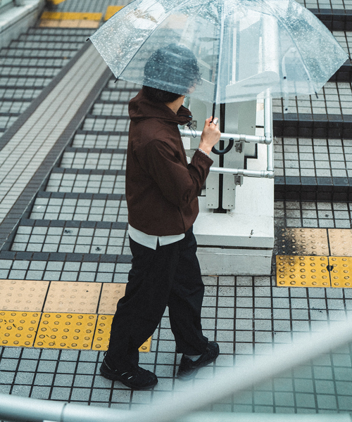 417 EDIFICE（フォーワンセブンエディフィス）の「”ワッシャーナイロン”イージーワイドパンツ（その他パンツ・メンズ・ブラック・MEDIUM/LARGE）」の11枚目の写真