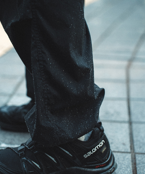 417 EDIFICE（フォーワンセブンエディフィス）の「”ワッシャーナイロン”イージーワイドパンツ（その他パンツ・メンズ・ブラック・MEDIUM/LARGE）」の12枚目の写真