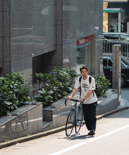 417 EDIFICE（フォーワンセブンエディフィス）の「”ワッシャーナイロン”イージーワイドパンツ（その他パンツ・メンズ・ブラック・MEDIUM/LARGE）」の15枚目の写真