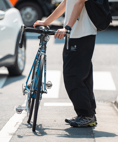 417 EDIFICE（フォーワンセブンエディフィス）の「”ワッシャーナイロン”イージーワイドパンツ（その他パンツ・メンズ・ブラック・MEDIUM/LARGE）」の17枚目の写真